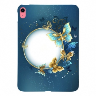 Coque iPad (2025) / 10.9 (2022) Lune et Papillons