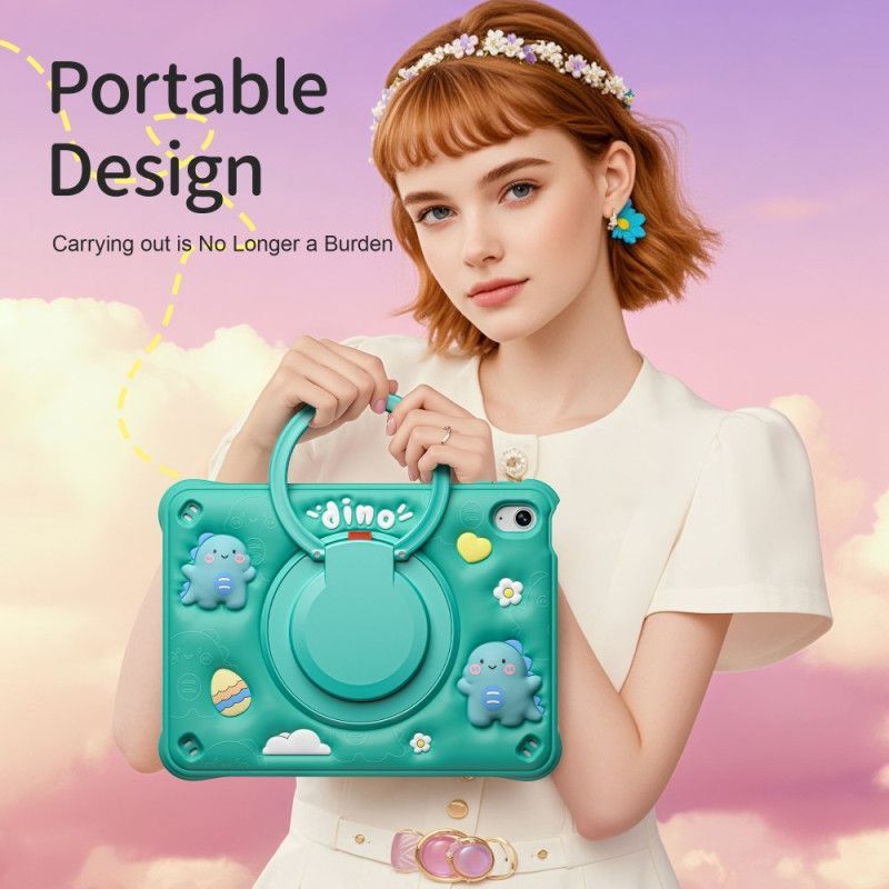 Coque iPad (2025) / 10.9 (2022) Multicouche à Bandoulière