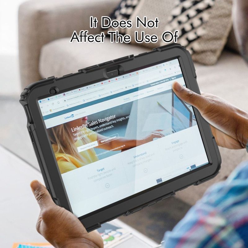 Coque iPad (2025) / 10.9 (2022) Robuste avec Poignée et Support