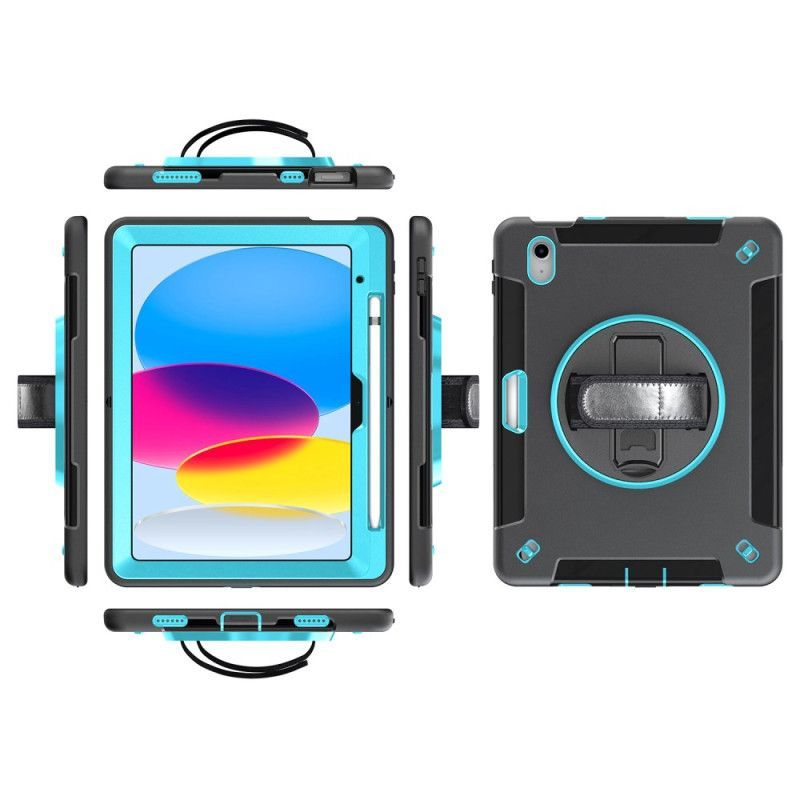 Coque iPad (2025) / 10.9 (2022) Robuste avec Support Rotatif à