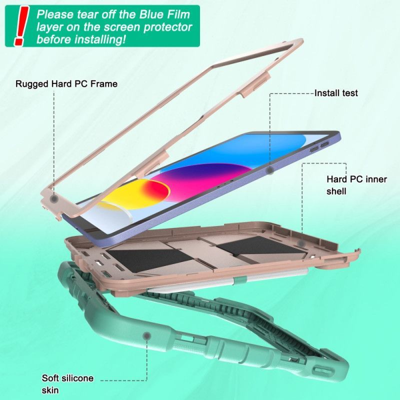 Coque iPad (2025) / 10.9 (2022) Robuste Color