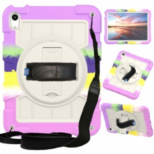 Coque iPad (2025) / 10.9 (2022) Robuste Sangle Rotative et Support