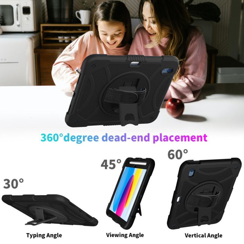 Coque iPad (2025) / 10.9 (2022) Robuste Support et Porte-Stylet