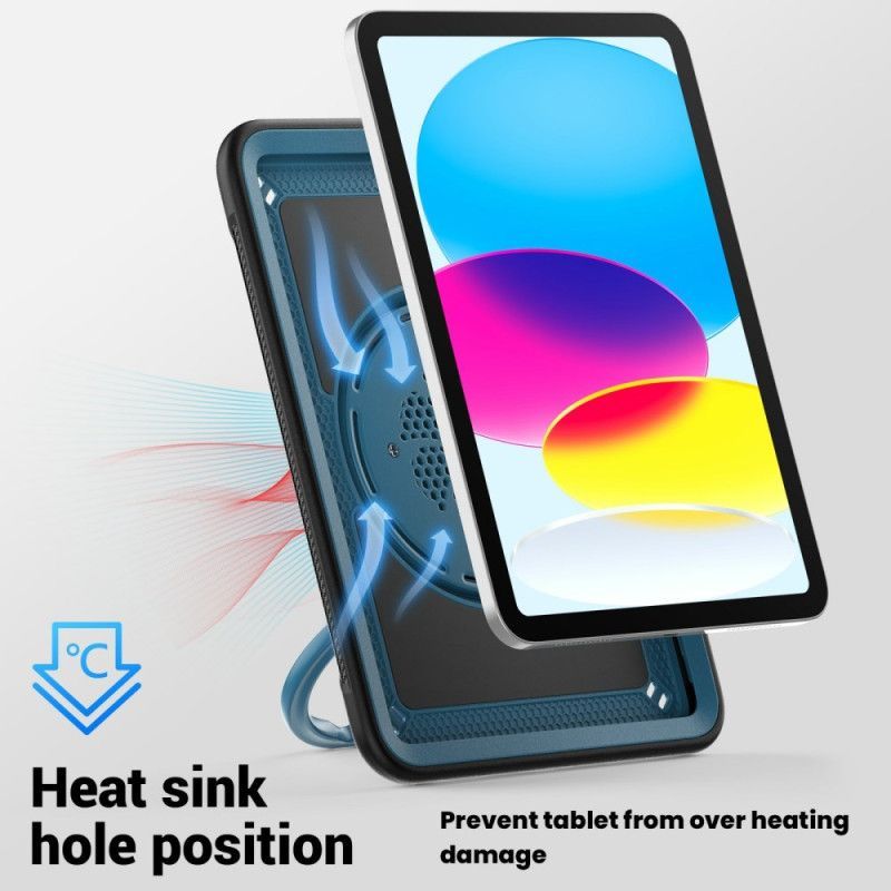 Coque iPad (2025) / 10.9 (2022) Support et Porte-Crayon