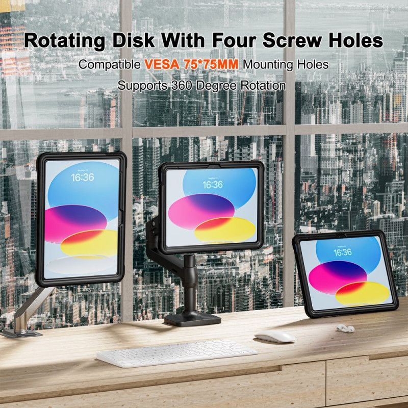 Coque iPad (2025) / 10.9 (2022) Support Réglable Intégré