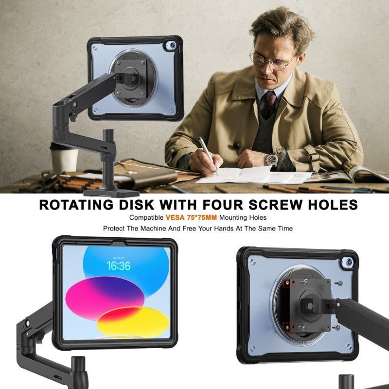 Coque iPad (2025) / 10.9 (2022) Support Réglable Intégré