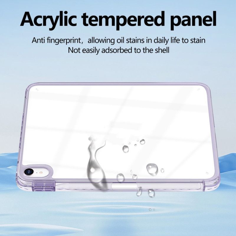 Coque iPad (2025) / 10.9 (2022) Transparente Porte-Stylet