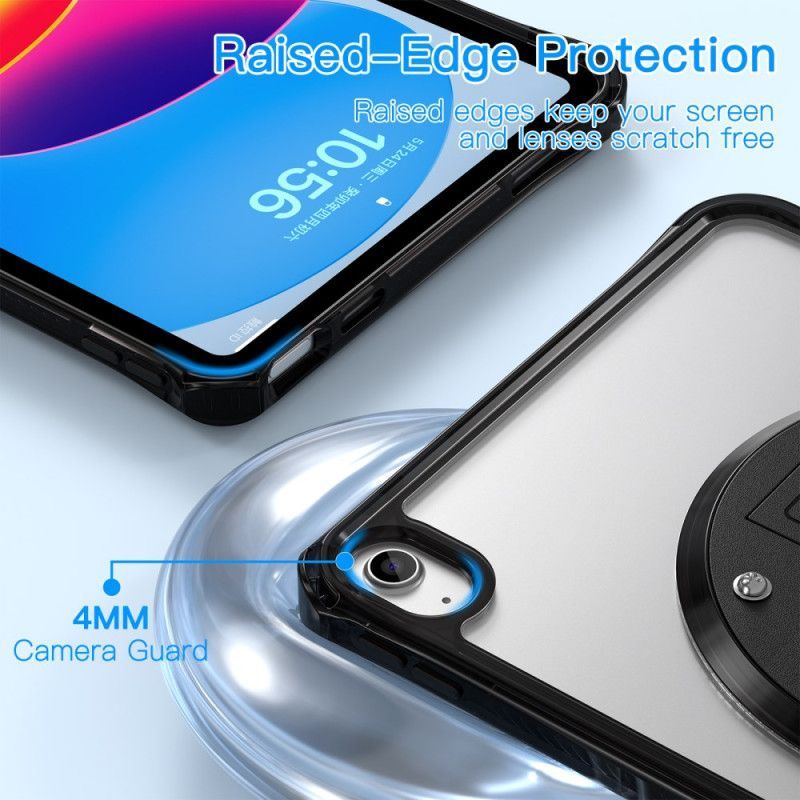 Coque iPad (2025) / 10.9 (2022) Transparente Support Intégré