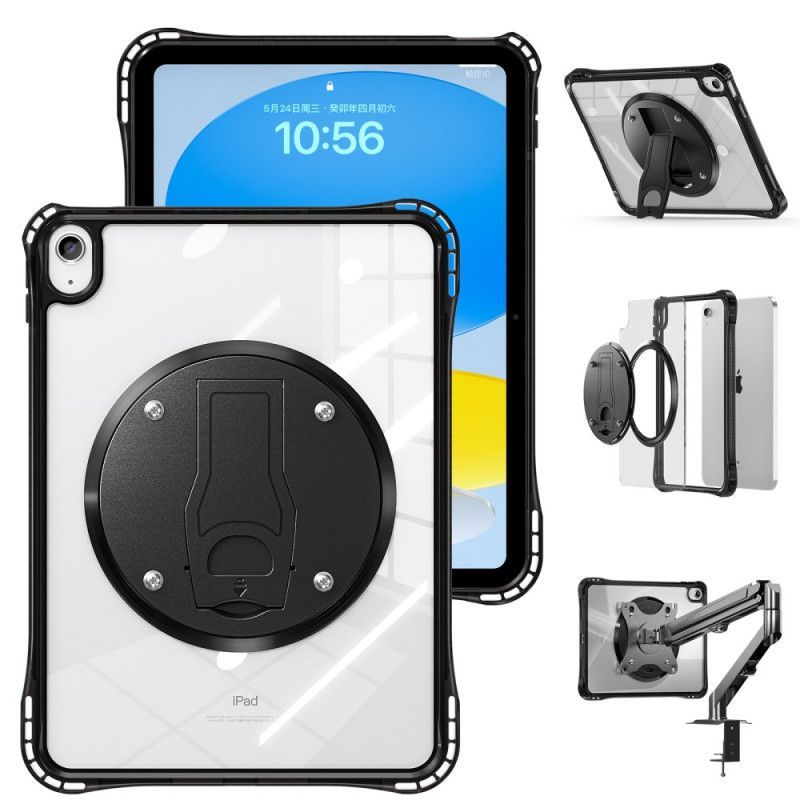 Coque iPad (2025) / 10.9 (2022) Transparente Support Intégré