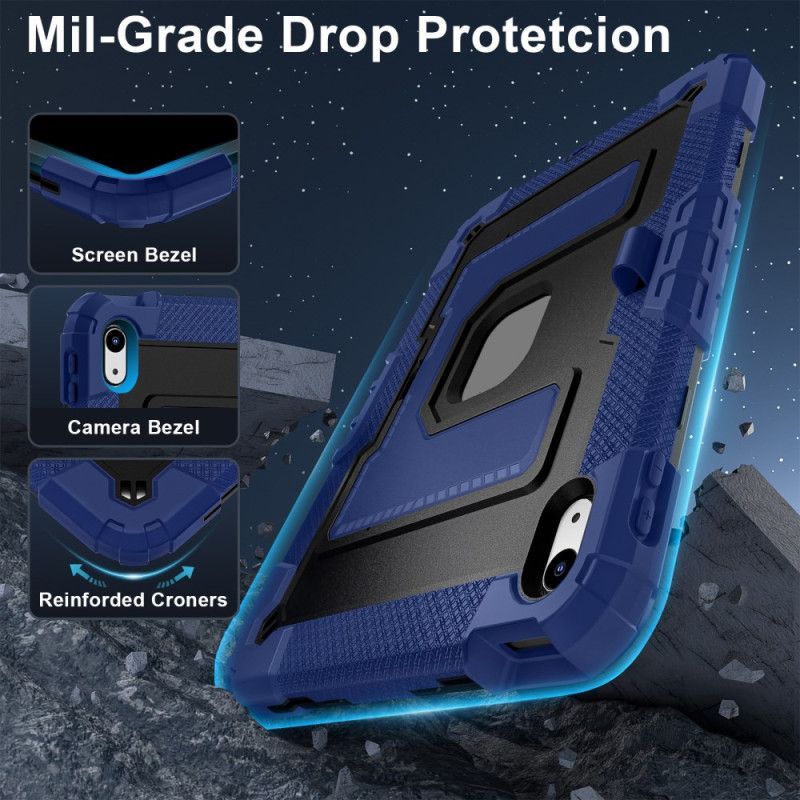 Coque iPad (2025) / 10.9 (2022) Ultra Robuste avec Bandoulière