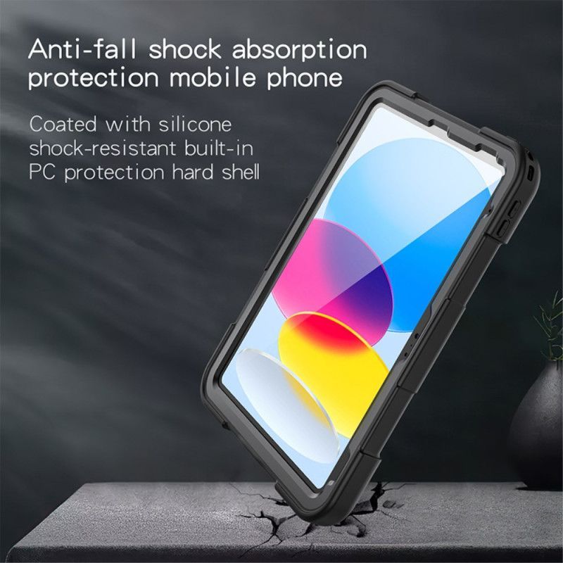 Étui étanche IP68 pour iPad (2025) / 10.9 (2022) étanche IP68 Support et Lanière