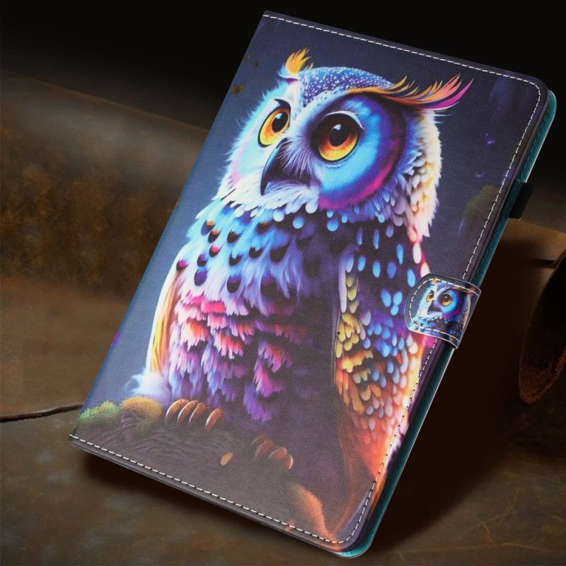 Étui iPad (2025) / 10.9 (2022) Hibou