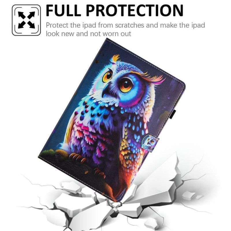 Étui iPad (2025) / 10.9 (2022) Hibou