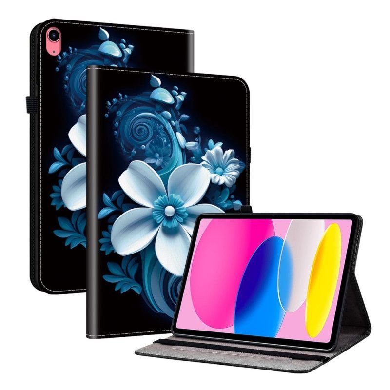 Étui iPad (2025) / 10.9 (2022) Orchidée Blanche