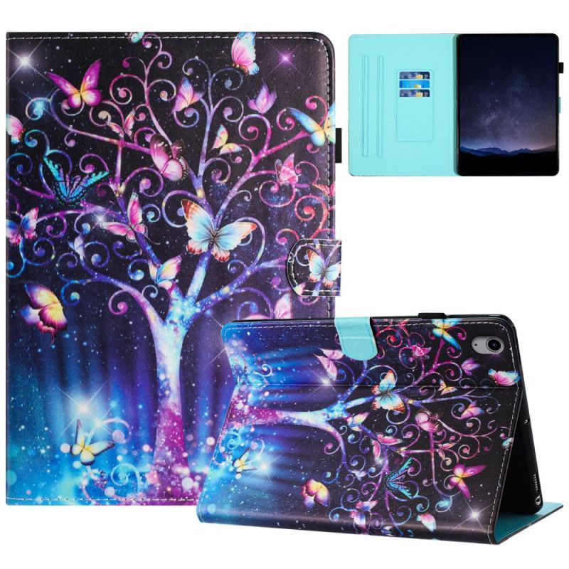 Étui iPad (2025) / 10.9 (2022) Papillons Météore