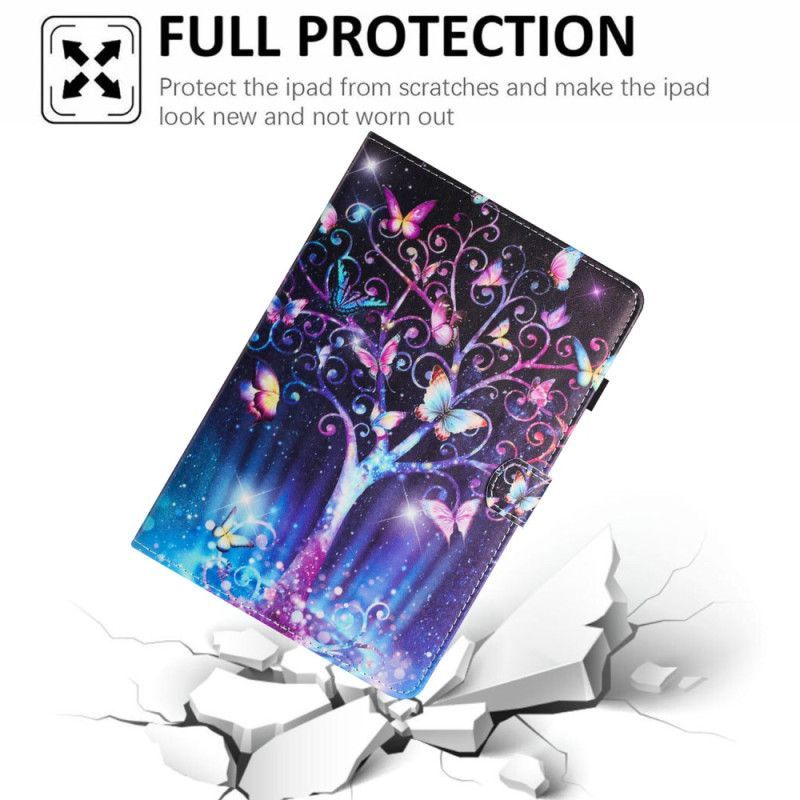 Étui iPad (2025) / 10.9 (2022) Papillons Météore