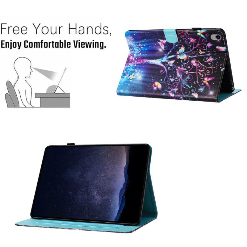 Étui iPad (2025) / 10.9 (2022) Papillons Météore