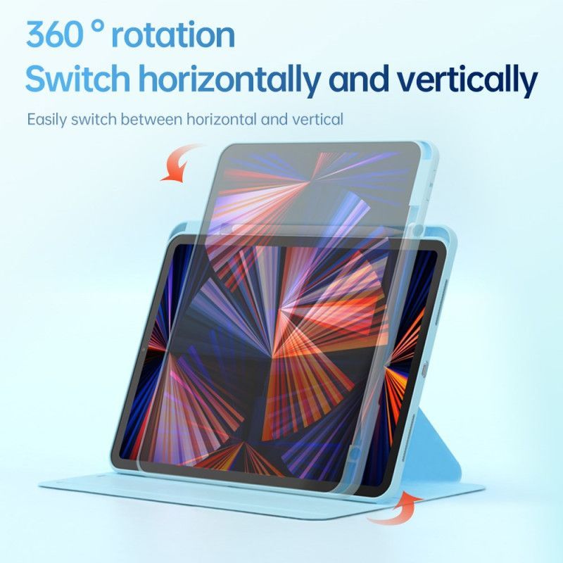 Étui iPad (2025) / 10.9 (2022) Support Rotatif à et Couverture Pastel