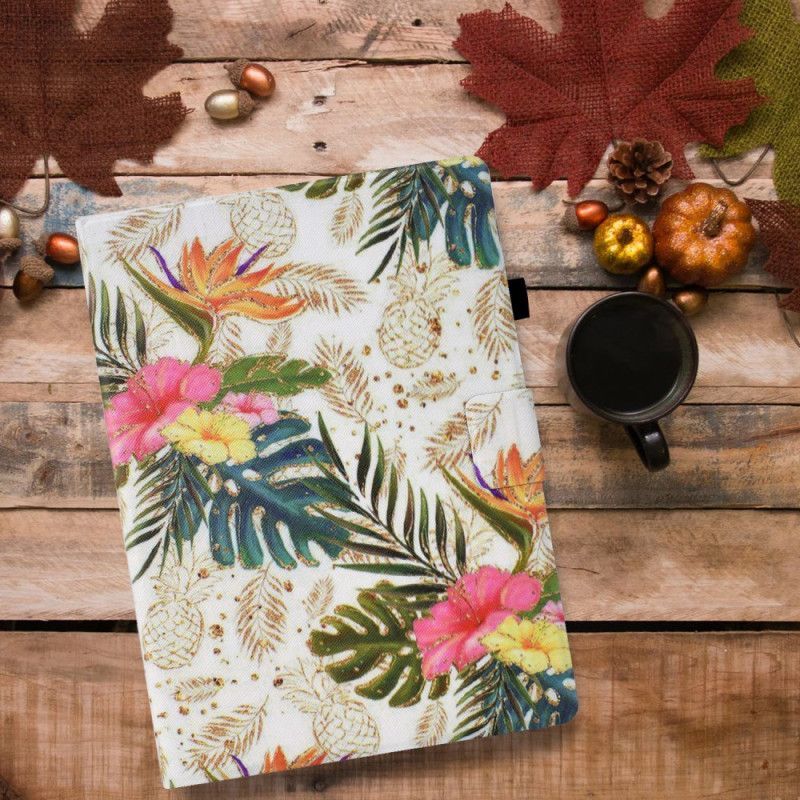 Housse iPad (2025) / 10.9 (2022) Ananas Dorés