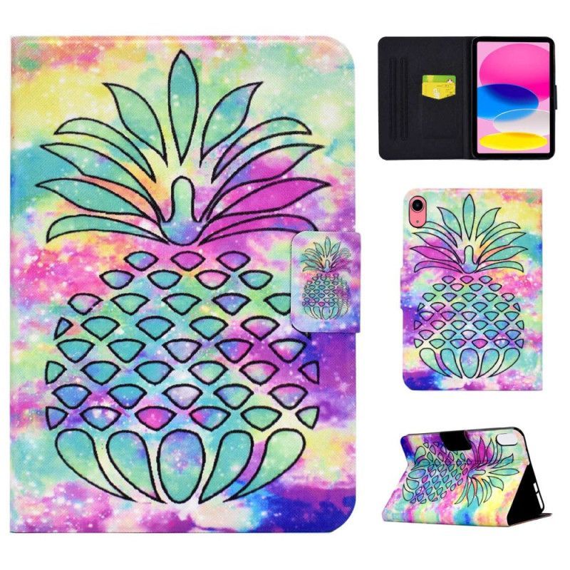 Housse iPad (2025) / 10.9" (2022) Ananas Graphique