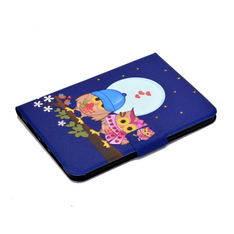 Housse iPad (2025) / 10.9" (2022) Couple de Hiboux