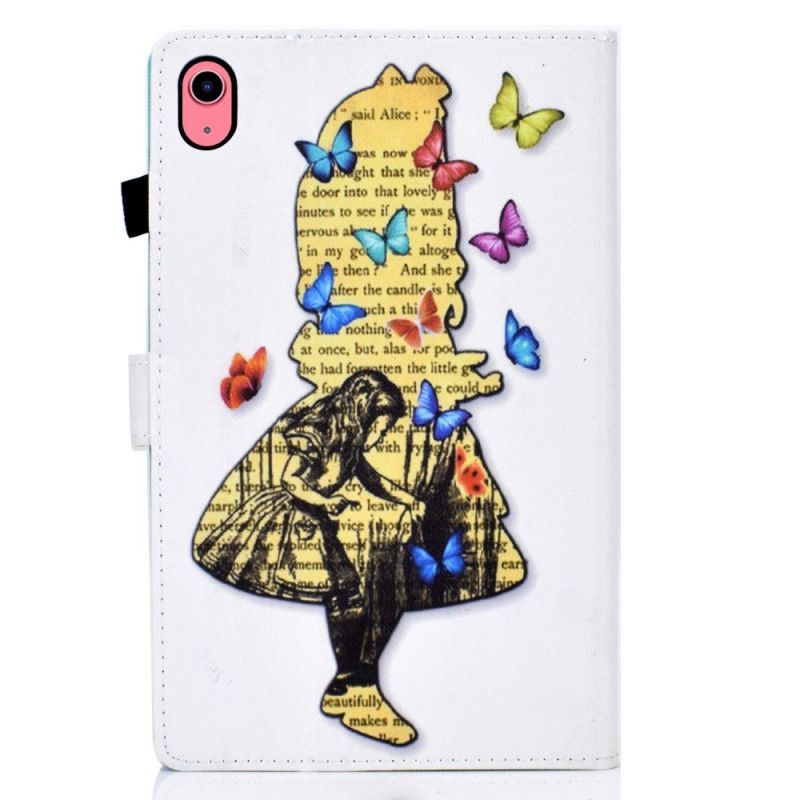 Housse iPad (2025) / 10.9" (2022) Fille aux Papillons