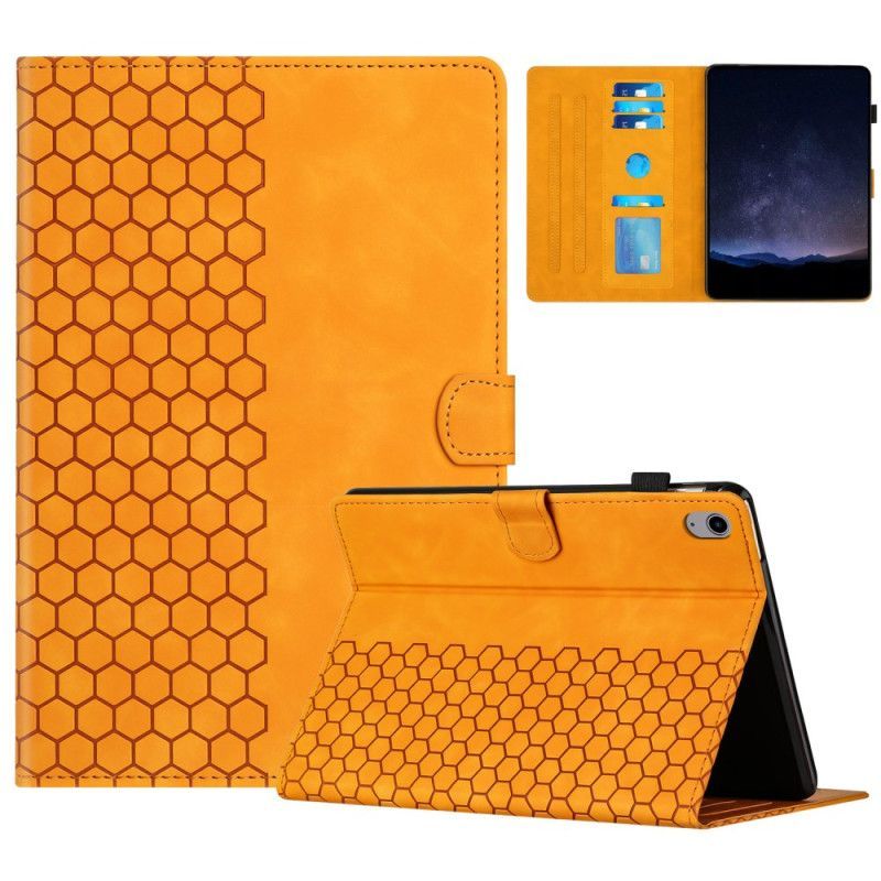 Housse iPad (2025) / 10.9 (2022) Motif Nid d'Abeille