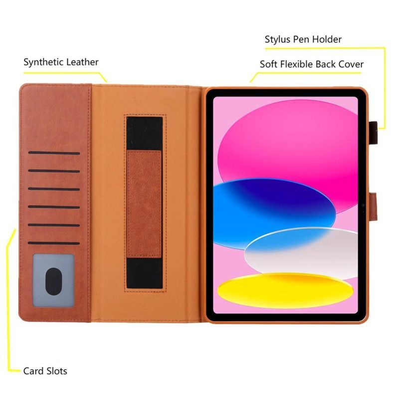 Housse iPad (2025) / 10.9 (2022) Paillettes Fermoir Argenté