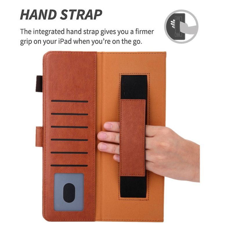 Housse iPad (2025) / 10.9 (2022) Paillettes Fermoir Argenté