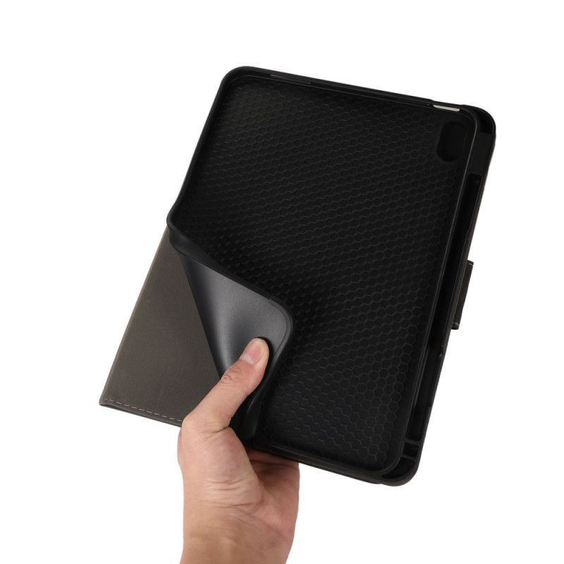 Housse iPad (2025) / 10.9 (2022) Rabat en Cuir et Porte-Stylet