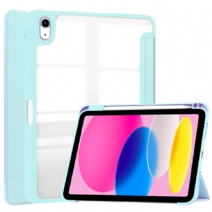 Smart Case iPad (2025) / 10.9 (2022) Dos Transparent Acrylique