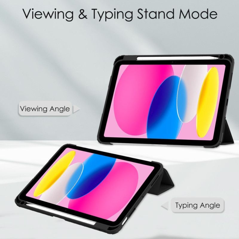 Smart Case iPad (2025) / 10.9 (2022) Dos Transparent Acrylique