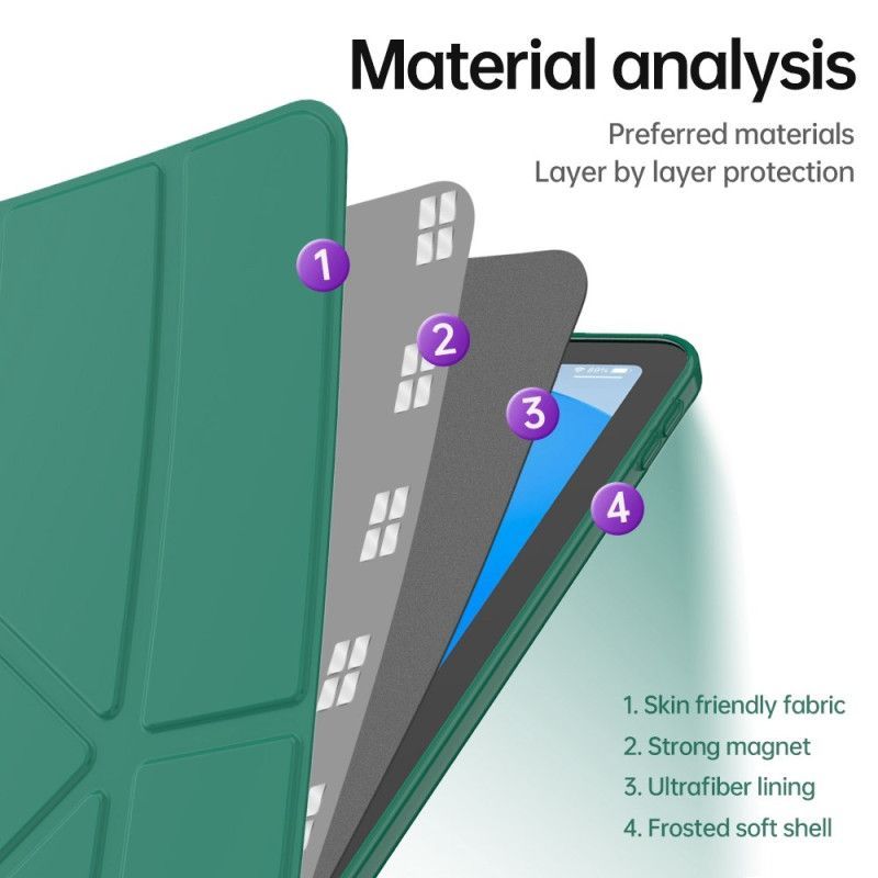 Smart Case iPad (2025) / 10.9 (2022) Protection Origami