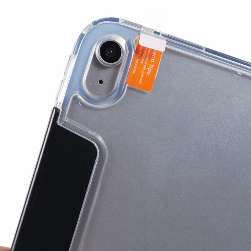 Smart Case iPad (2025) / 10.9 (2022) Support Origami et Porte-Crayon Détachable