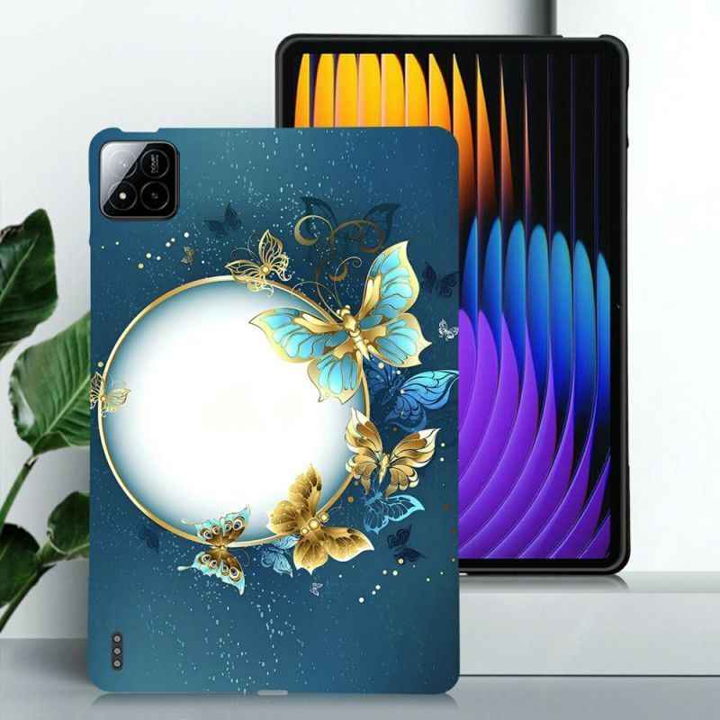 Coque Xiaomi Pad 7 / Pad 7 Pro Couronne de Papillons