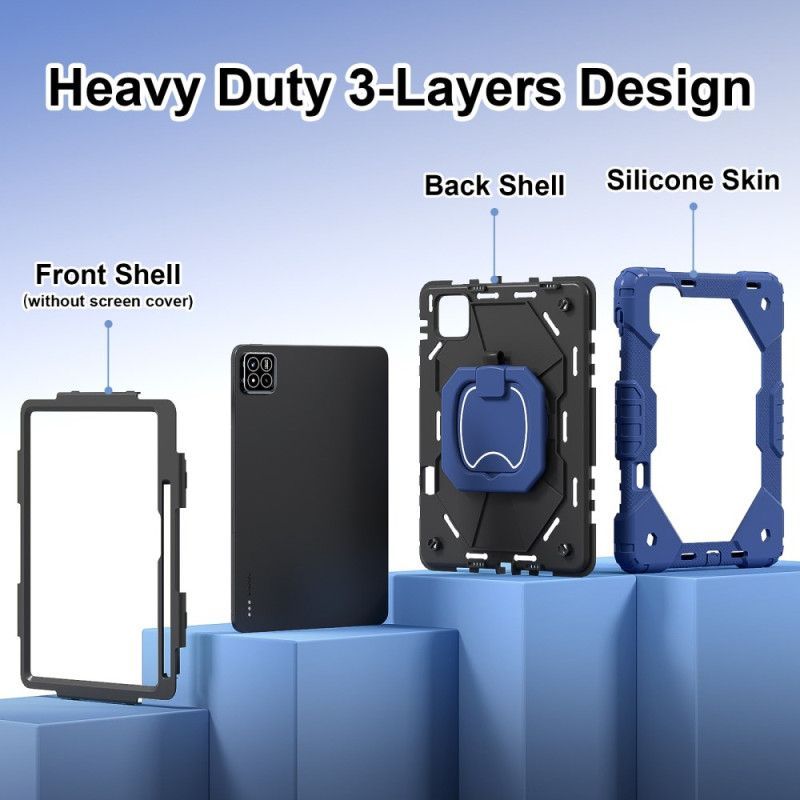 Coque Xiaomi Pad 7 / Pad 7 Pro Protection Renforcée avec Anneau-Support
