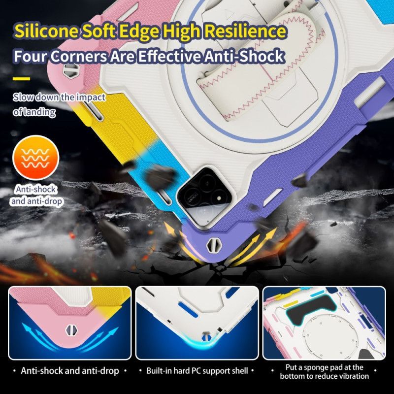 Coque Xiaomi Pad 7 / Pad 7 Pro Ultra Résistante avec Sangle et Support