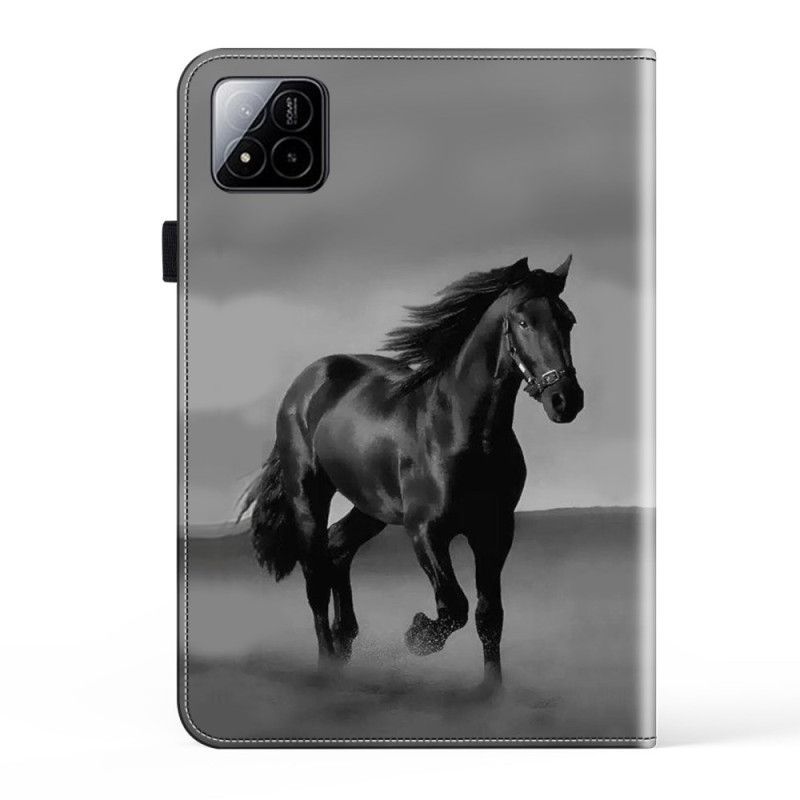 Étui Xiaomi Pad 7 / 7 Pro Cheval Noir