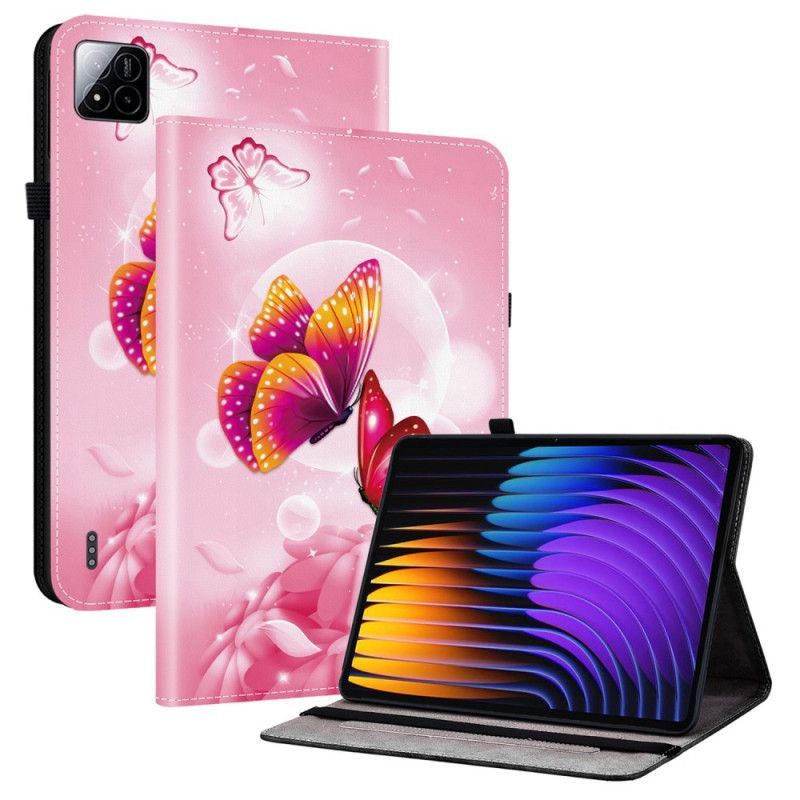 Étui Xiaomi Pad 7 / Pad 7 Pro Décor Rose