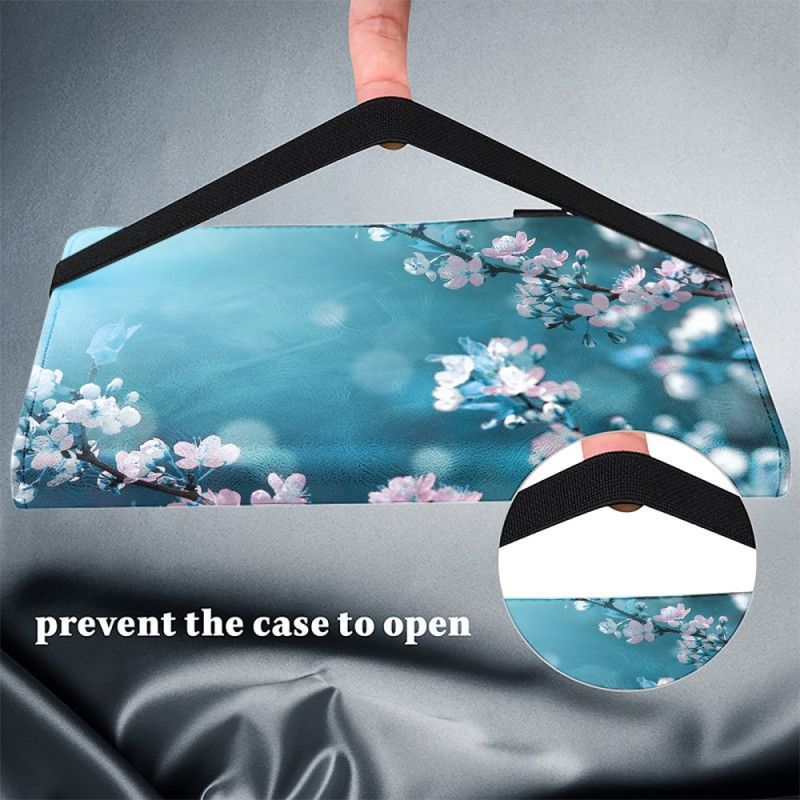 Étui Xiaomi Pad 7 / 7 Pro Fleurs de Pêcher