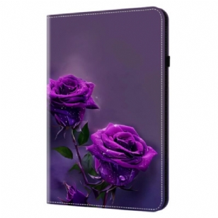 Étui Xiaomi Pad 7 / 7 Pro Roses Violettes