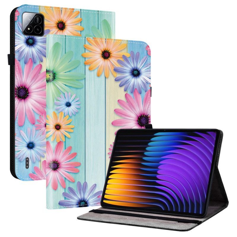 Étui Xiaomi Pad 7 / Pad 7 Pro Tournesols Colorés
