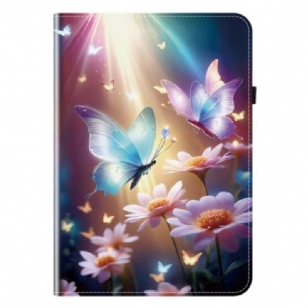 Housse Xiaomi Pad 7 / Pad 7 Pro Papillons Lumineux