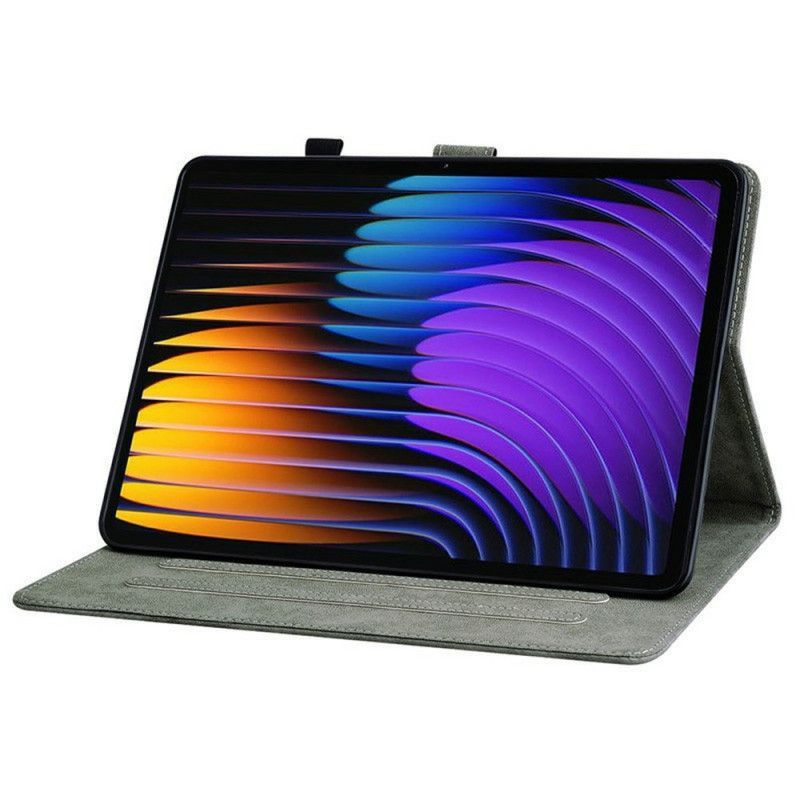 Housse Xiaomi Pad 7 / Pad 7 Pro Simili Cuir Vintage