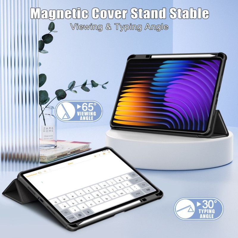 Smart Case Xiaomi Pad 7/ Pad 7 Pro Dos Transparent