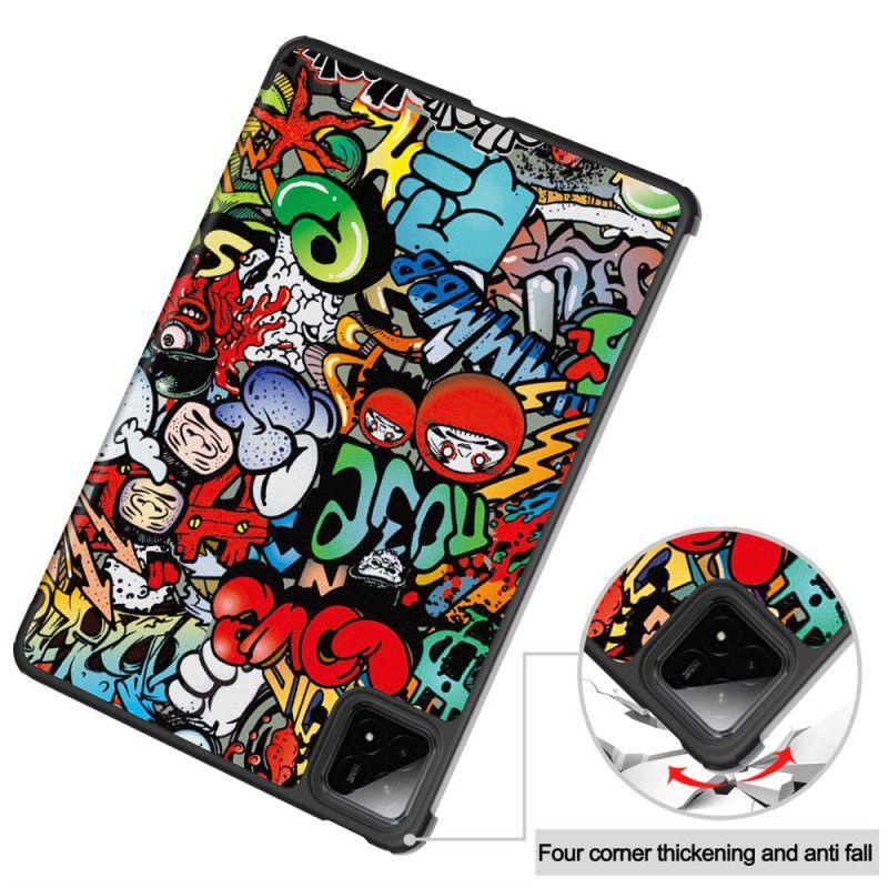 Smart Case Xiaomi Pad 7 / Pad 7 Pro Graffiti