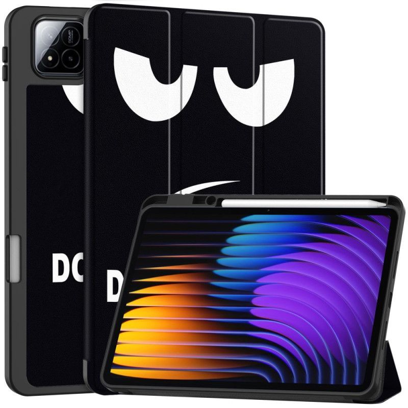 Smart Case Xiaomi Pad 7 / Pad 7 Pro Porte-Stylet Don't Touch Me