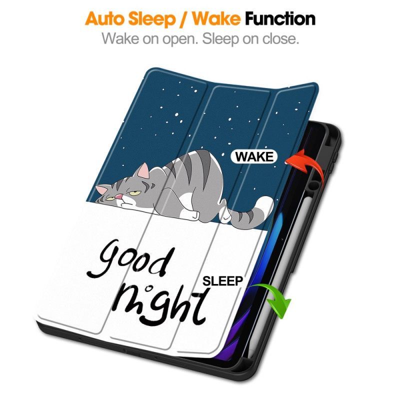Smart Case Xiaomi Pad 7 / Pad 7 Pro Porte-Stylet Good Night