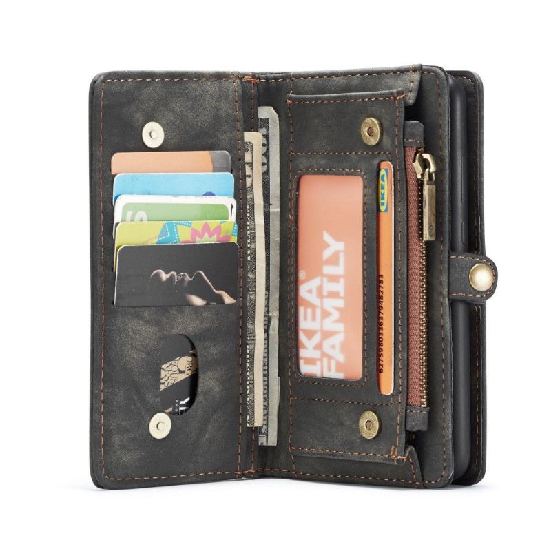 Huawei P30 Lite - Housse portefeuille avec Coque détachable