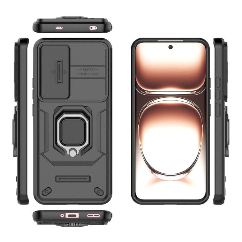 Coque Oppo Reno 12 5G Ring Résistante Protection Objectif